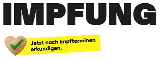 Impfung - jetzt nach Termin erkundigen
